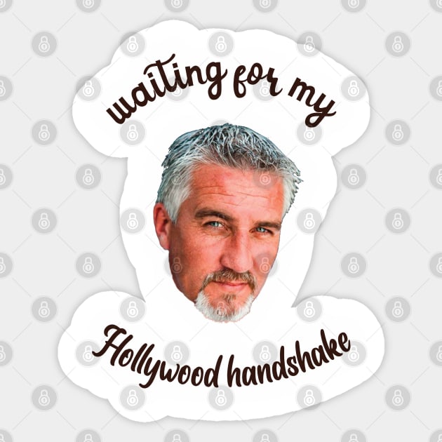 great british baking show paul Sticker by shimodesign